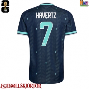 Tyskland Kai Havertz #7 Bortatröja VM 2026 Kortärmad